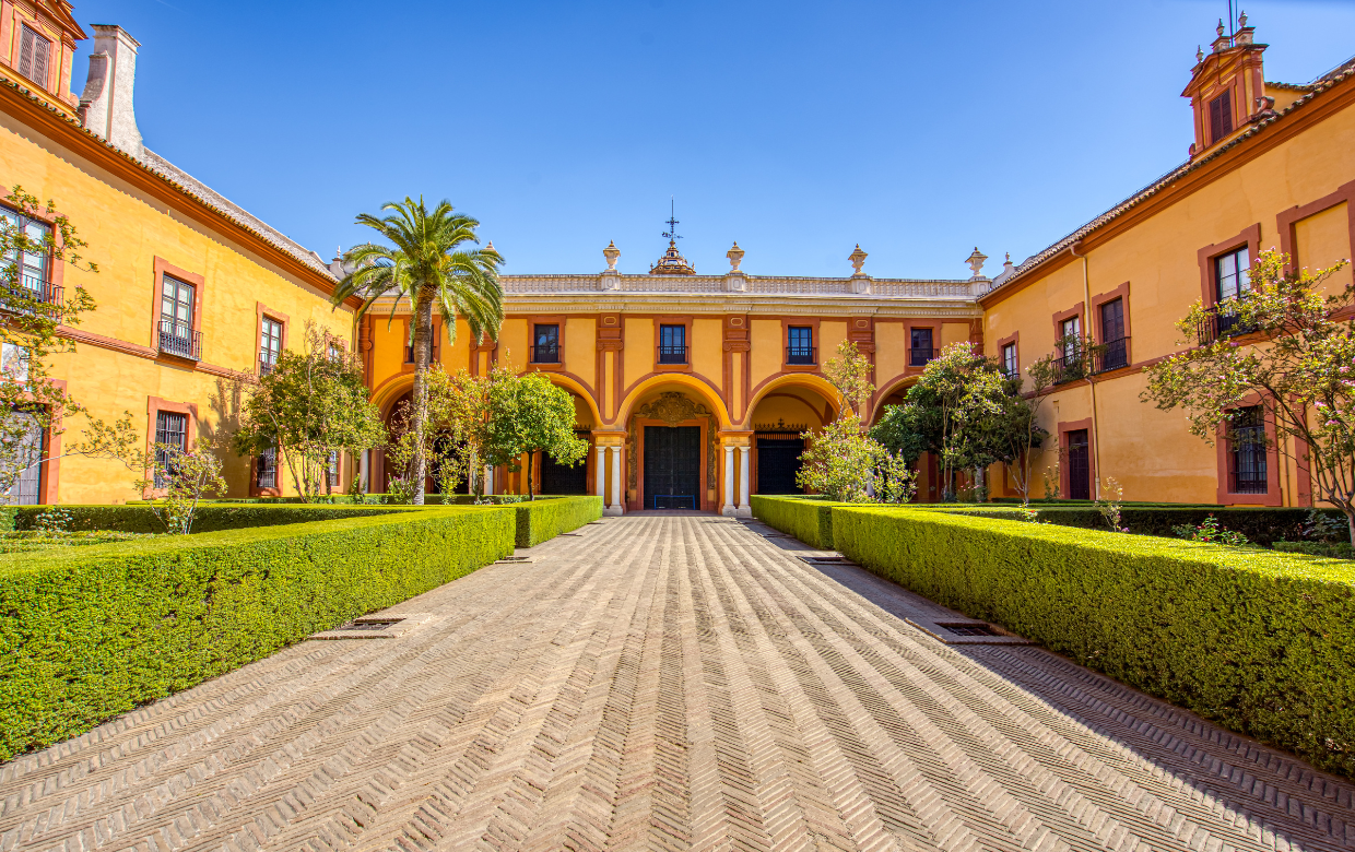 historia del Real Alcázar de Sevilla